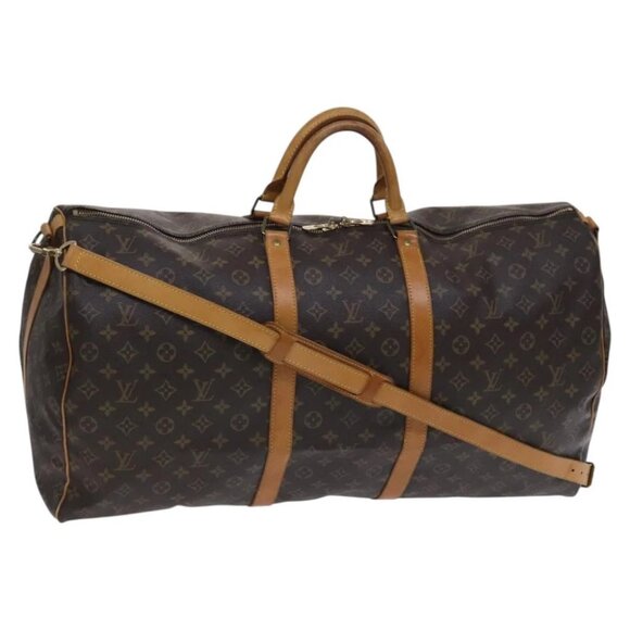 LOUIS VUITTON Monogram Keepall Bandouliere 60 Boston Bag - Picture 1 of 16